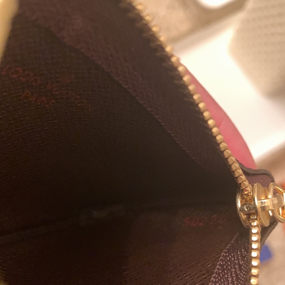 Brand New!! Authentic Louis Vuitton Damier Ebene CanvasCoin Pochette/ Key Pouch. - Picture 14 of 14